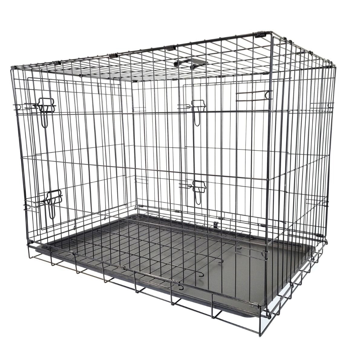 Cage de transport pour chien pliable Izimoove M 75,5 x 47 x 54,5