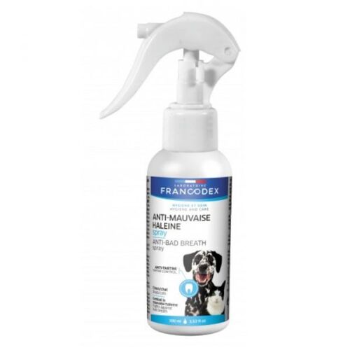 Spray anti-mauvaise haleine pour chien et chat 100ML - Francodex